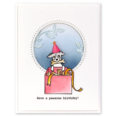 Simon Says Stamp! Penny Black Clear Stamps PAWSOME BIRTHDAY 30 837*