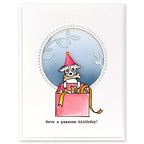 Simon Says Stamp! Penny Black Clear Stamps PAWSOME BIRTHDAY 30 837*