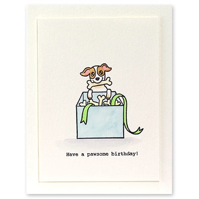 Simon Says Stamp! Penny Black Clear Stamps PAWSOME BIRTHDAY 30 837*