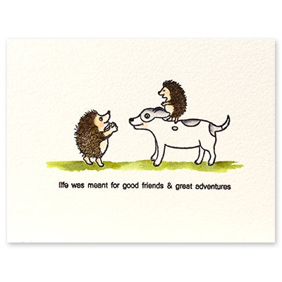 Simon Says Stamp! Penny Black Clear Stamps FRIENDS AND ADVENTURES 30 838*