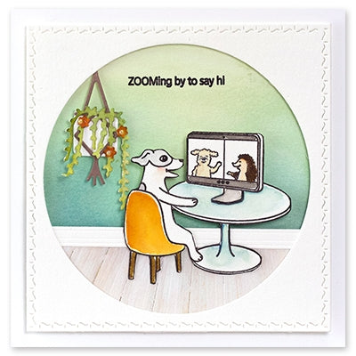 Simon Says Stamp! Penny Black Clear Stamps ZOOMING BY 30 839*