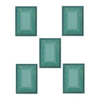 Simon Says Stamp! Tim Holtz Sizzix STACKED TILES RECTANGLES Thinlits Dies 665433