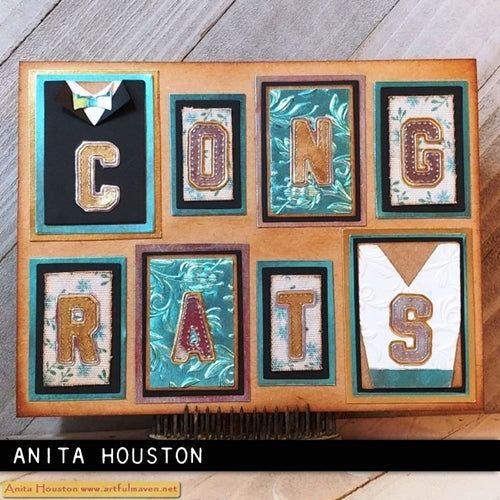 Simon Says Stamp! Tim Holtz Sizzix STACKED TILES RECTANGLES Thinlits Dies 665433 | color-code:ALT3