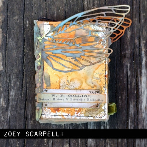 Matrice De Découpe Sizzix Thinlits "Perspective Papillon" Par Tim Holtz - Pour Scrapbooking, Cartes, Papier
