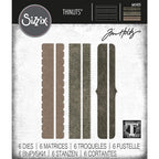 Simon Says Stamp! Tim Holtz Sizzix DECORATIVE TRIMS Thinlits Dies 665435