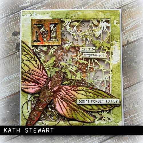 Simon Says Stamp! Tim Holtz Sizzix LEAFY TWIGS Thinlits Dies 665436