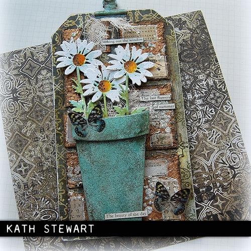 Simon Says Stamp! Tim Holtz Sizzix POTTED 2 Die Bigz 665438