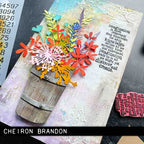 Simon Says Stamp! Tim Holtz Sizzix POTTED 2 Die Bigz 665438