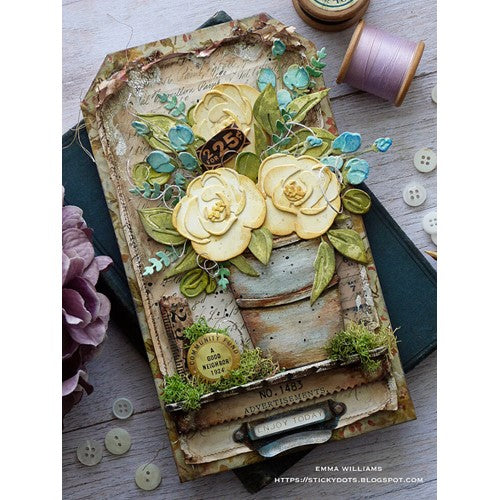 Simon Says Stamp! Tim Holtz Sizzix POTTED 2 Die Bigz 665438 | color-code:ALT11