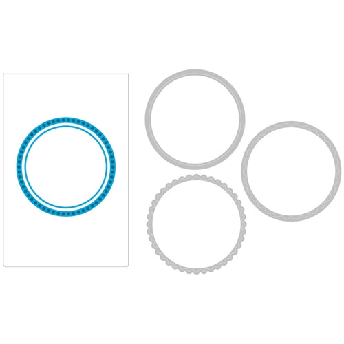 Simon Says Stamp! Tim Holtz Sizzix SEAL Dies and Switchlits Embossing Folder 665379