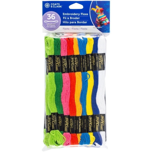 Simon Says Stamp! Coats and Clark FIESTA 6 Strand Embroidery Floss Value Pack c11v0017