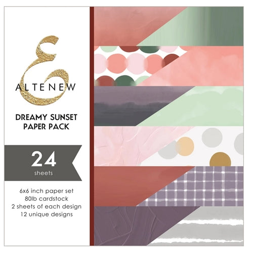 Simon Says Stamp! Altenew DREAMY SUNSET 6x6 Paper Pack ALT6211*