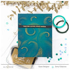 Simon Says Stamp! Altenew MIGHTY WAVES 3D Embossing Folder ALT6208