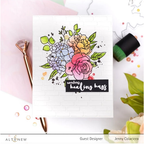 Simon Says Stamp! Altenew BRICK WALL 3D Embossing Folder ALT6206
