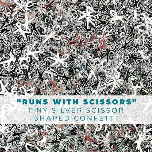 Simon Says Stamp! Trinity Stamps RUNS WITH SCISSORS Embellishment Box 202273
