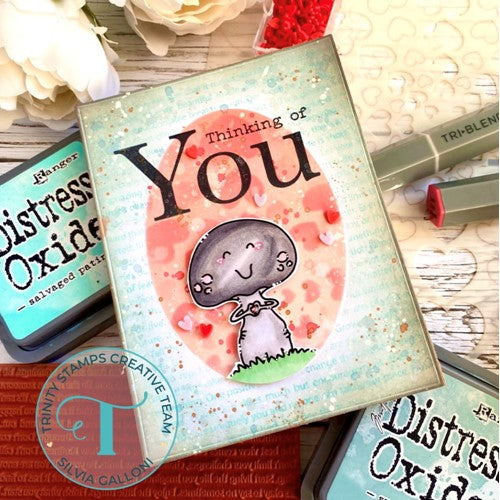 Simon Says Stamp! Trinity Stamps CANDY APPLE HEART SPRINKLE Embellishment Box 454214 | color-code:ALT06