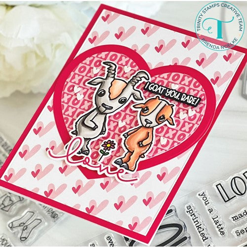Simon Says Stamp! Trinity Stamps CREAMY VANILLA HEART SPRINKLE Embellishment Box 454150 | color-code:ALT03