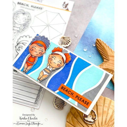 Simon Says Stamp! Simon Says Stamp BEACH BEAUTIES Wafer Dies sssd112385c *