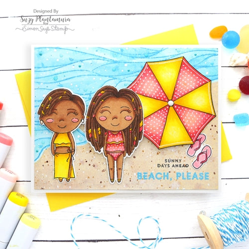Simon Says Stamp! Simon Says Stamp BEACH BEAUTIES Wafer Dies sssd112385c * | color-code:ALT00
