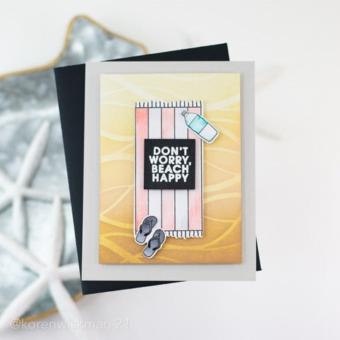 Simon Says Stamp! Simon Says Stamp BEACH BEAUTIES Wafer Dies sssd112385c * | color-code:ALT4