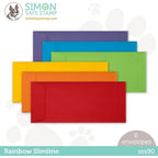 Simon Says Stamp! Simon Says Stamp Envelopes SLIMLINE RAINBOW PACK Open End sss90