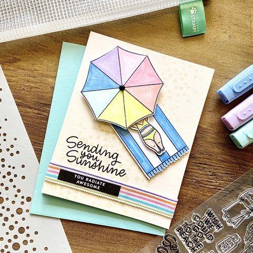 Simon Says Stamp! Simon Says Stamp Stencil FADING TINY DOTS ssst121539