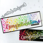 Simon Says Stamp! Simon Says Stamp Stencil FADING TINY DOTS ssst121539