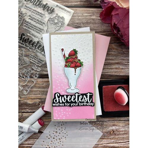 Simon Says Stamp! Simon Says Stamp Stencil FADING TINY DOTS ssst121539