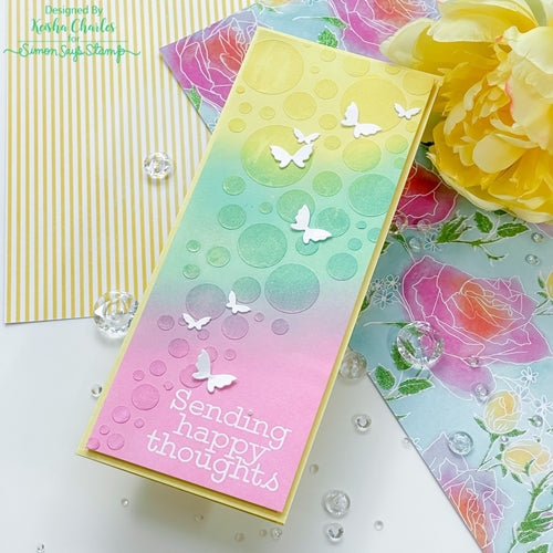 Simon Says Stamp! Simon Says Stamp Stencil FADING CIRCLES ssst121540 | color-code:ALT00