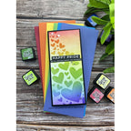 Simon Says Stamp! Simon Says Stamp Stencil FADING HEARTS ssst121538