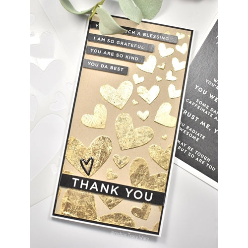 Simon Says Stamp! Simon Says Stamp Stencil FADING HEARTS ssst121538 | color-code:ALT4