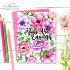 Simon Says Stamp! Simon Says Stamp YOU ARE ENOUGH Wafer Dies sssd112373