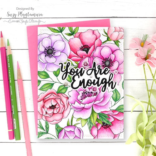 Simon Says Stamp! Simon Says Stamp YOU ARE ENOUGH Wafer Dies sssd112373