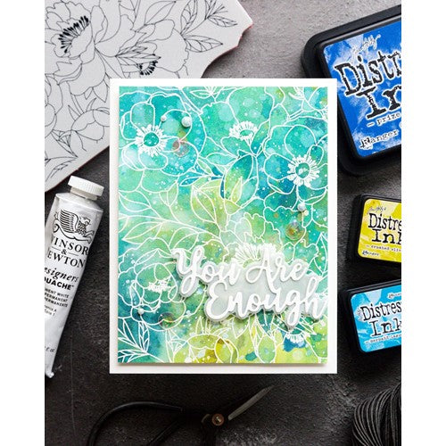 Simon Says Stamp! Simon Says Stamp YOU ARE ENOUGH Wafer Dies sssd112373 | color-code:ALT01