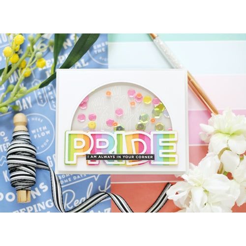 Simon Says Stamp! CZ Design Wafer Dies PRIDE czd138 Rainbows | color-code:ALT11