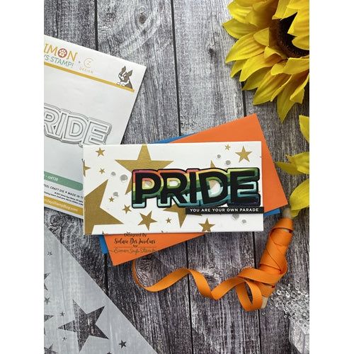 Simon Says Stamp! CZ Design Wafer Dies PRIDE czd138 Rainbows