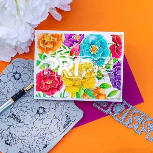 Simon Says Stamp! CZ Design Wafer Dies PRIDE czd138 Rainbows | color-code:ALT3