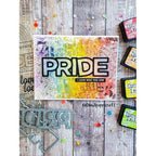 Simon Says Stamp! CZ Design Wafer Dies PRIDE czd138 Rainbows