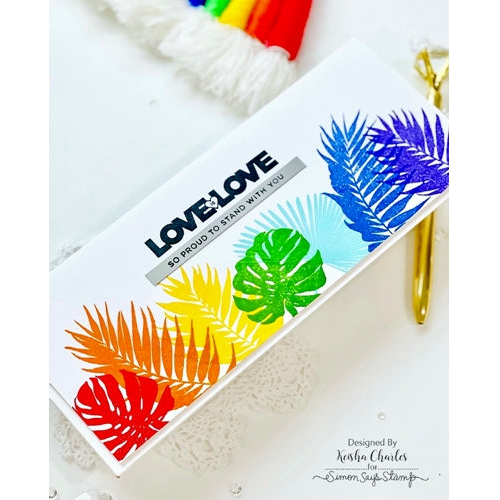 Simon Says Stamp! Simon Says Clear Stamps TROPICAL SILHOUETTES sss202314c * | color-code:ALT00