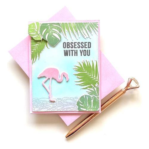 Simon Says Stamp! Simon Says Clear Stamps TROPICAL SILHOUETTES sss202314c *
