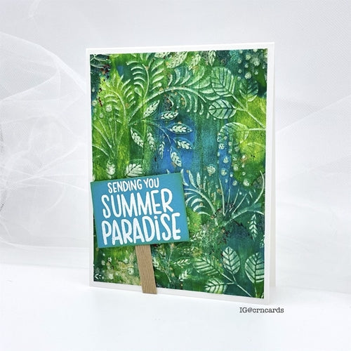 Simon Says Stamp! Simon Says Stamp Embossing Folder VINE CANOPY sf221