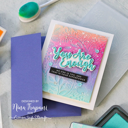 Double Embossing: Another Way to Use Embossing Folders! - Nina-Marie Design