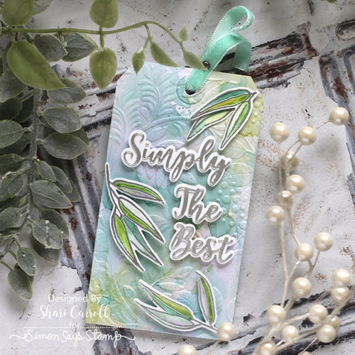 Simon Says Stamp! Simon Says Stamp Embossing Folder VINE CANOPY sf221 | color-code:ALT5