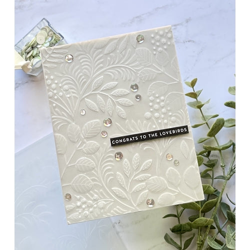 Simon Says Stamp! Simon Says Stamp Embossing Folder VINE CANOPY sf221 | color-code:ALT91