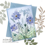 Simon Says Stamp! Simon Says Stamp Embossing Folder WILDFLOWER FIELD sf225 | color-code:ALT1