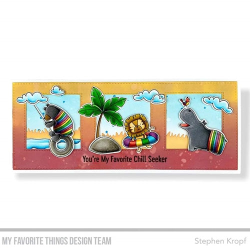 Simon Says Stamp! My Favorite Things SWIMMING HOLE FRIENDS Clear Stamps cs574* | color-code:ALT2