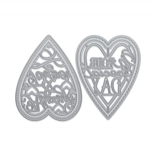 Simon Says Stamp! Tonic ALWAYS AND FOREVER SPECIAL OCCASION SENTIMENTS Die Set 3893e*