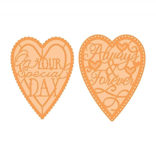 Simon Says Stamp! Tonic ALWAYS AND FOREVER SPECIAL OCCASION SENTIMENTS Die Set 3893e*