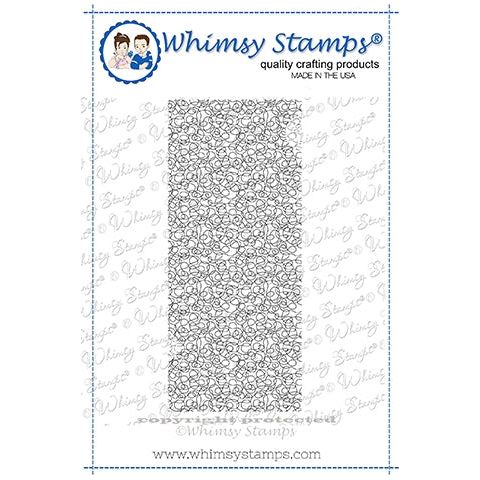 Simon Says Stamp! Whimsy Stamps SCRIBBLES BACKGROUND Cling Stamp DDB0059*