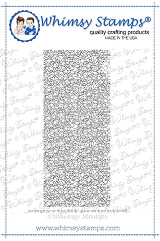 Simon Says Stamp! Whimsy Stamps SCRIBBLES BACKGROUND Cling Stamp DDB0059*
